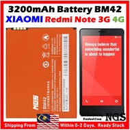 Grade A+ 3200mAh Battery BM42 Compatible For XIAOMI Redmi Note 3G XIAOMI Redmi Note 4G