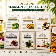 Eczema Herbal Soap 100g | Sabun Kulit Gatal & Kering | Gentle Cleansing for Sensitive Skin | Ayurved