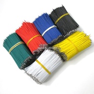 100PCS/LOT Tin-Plated Breadboard PCB Solder Cable 24AWG 8cm Fly Jumper Wire Cable Tin Conductor Wire