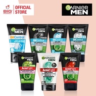 GARNIER MEN ACNO FIGHT FOAM 100ML / TURBO LIGHT OIL CONTROL 100ML / WHITENING OIL CONTROL ICY DUOFOA