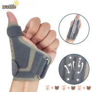 WATTLE Thumb Wrist Guard, Wristband Guard Hand Thumb Fixed Wrist, Comfortable Adjustable Built-in Spring Wrist Brace Sport