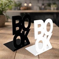 Multifunctional Acrylic Desk Book Stand 2mm Thickness 13x17.2cm Black White Ready to Ship