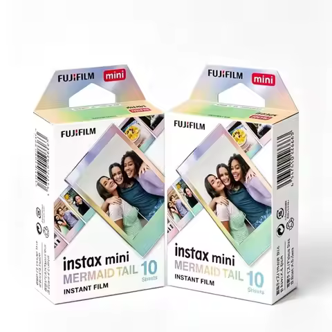 10/30/50 sheets Fujifilm Instax Mini Film Instax Mini 12 MERMAID TAIL Film For Fuji Mini 7s 25s 26 7