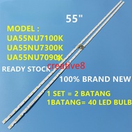 UA55NU7100K / UA55NU7090K / UA55NU7100KXXM / UA55NU7090KXXM 55 INCH SAMSUNG LED TV BACKLIGHT UA55NU7