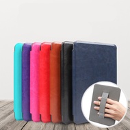 PU Leather Slimshell Smart Case with Hand Strap for Kindle Paperwhite 12/11/10/7/6/5th Premium Light