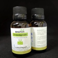 【 SG SELLER 】 Bhutan Lemongrass Essential Oil 60ml - certified “ organic “ 𣎴丹 香茅 精油 60ml