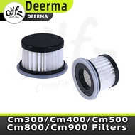 Qyfz Suitable for Deerma Sweeping Robot Deerma CM300 CM400 CM500 CM800 CM900 Filter/Dust-Free Vacuum