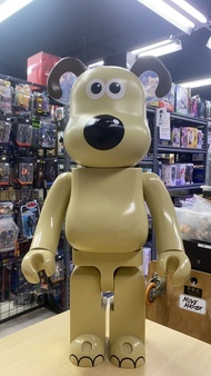 (N)開封品 無盒 Medicom Toy Be@rbrick Bearbrick Gromit 1000% 超級無敵掌門狗 掌門狗