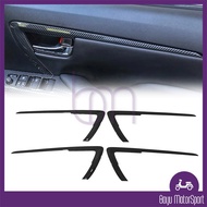 Toyota Fortuner AN150 Door Carbon Panel Protector Side Front Rear Door Trim Panel Fortuner (2016-202