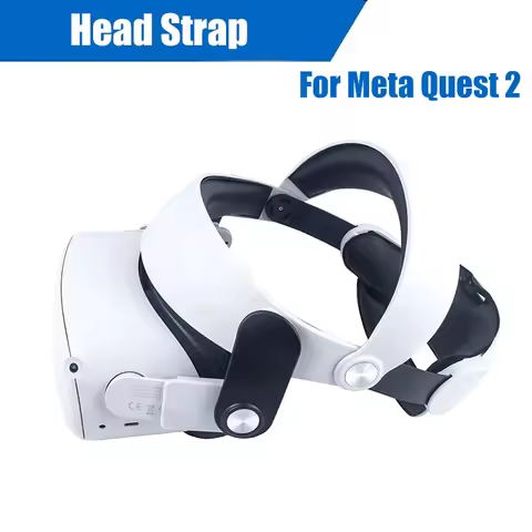 Headset Strap For Oculus Quest 2 Headset Reduce Head Pressure Upgrades Halo Strap Elite Strap for Ma