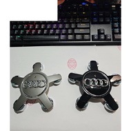 Audi A1, A3, A4, A4L, A6, A6L, A7, A8, A8L, C5, Q3, Q5, Q7 wheel cover Logo... - Price for 1 piece