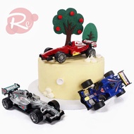 [SUPER CHEAP ️] - Combo of 3 F1 Plastic Racing Cars - Birthday cake topper decoration