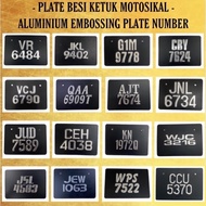 PLATE BESI KETUK MOTOR / PLATE ALUMINIUM PUNCH / PLATE PRESS / PLATE BESI / PLATE TIN / EMBOSSING PL