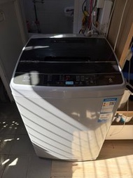 Haier灰色海爾洗衣機9kg(屋企放唔落要平賣，好新淨!!功能一切正常!!)
