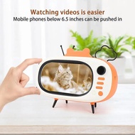 Mobile Phone Holder Tv Night Light Universal Phone Stand Retro Tv Mobile Phone Holder Stand For Phon