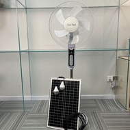 Isolfan Hot 16 Inch Rechargeable Solar Fan With Solar Panel