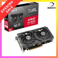ASUS DUAL Radeon RX 7600 EVO OC Edition 8GB GDDR6 Graphics Card (DUAL-RX7600-O8G-EVO) —