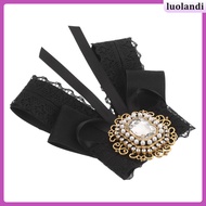 💍 Stylish Black Rhinestone Bow Pin for Women’s Long-lasting Retro Fashion Apparel Accent 2.5 x 3.0 I