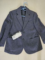 Uniqlo 灰色西裝外套 + 藍色外套 + Zara 格紋外套