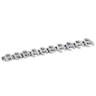 HL 10Pcs 3 8Inch Drive Crowfoot Wrench 10 To 22mm Open End Spanner Fasteners