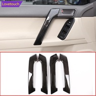 LOVETOUCH 4Pcs/Set Car Interior Door Handle Trim ABS For Toyota Land Cruiser Prado FJ150 150 2010-20