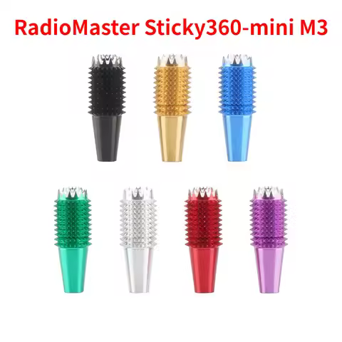 RadioMaster Sticky360 Mini Gimbal Stick Ends M3 Thumber Pincher Hybrid for RadioMaster Zorro and TX1