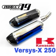 Project79 Exhaust Modenas Kawasaki VersysX250 17-24 Muffler VersysX Versys 250X Versys-X