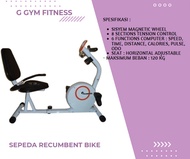 Free Ongkir Kota Medan Sepeda Statis Recumbent