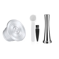 【i Cafilas】[HFG03] คุณภาพที่ดีที่สุดผลกาแฟแคปซูล Reusable สำหรับ Nespresso ตัวกรองกาแฟสแตนเลส Espres