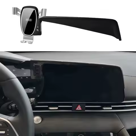 Car Phone Holder for Hyundai Elantra Avante 2021~2025 N Line CN7 GPS Bracket Navigation Stand Auto A