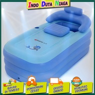 Intime Spa Portable Bathtub 160 x 84 x cm64 with Pump - YT-038B