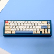 【Keycap only】keycap sữa đậu nành Keycap tối giản Nga Hàn Quốc Nhật Bản Keycap 135 phím Koa hồ sơ tươ