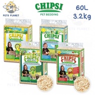 CHIPSI WOOD SHAVING BEDDING FOR SMALL ANIMAL HAMSTER BEDDING 60L