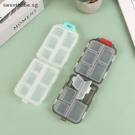 Sweetbabe Pill Organizer Mini Storage Weekly Tablet Container Sealed Travel Medicine Box SG