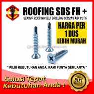 FH (1 BOX) SDS Roofing Screws 10x19fh FAB Light Steel Bolts 2 CM (800 PCS)