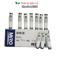 RO24 STOCK FUSE. Industrial fuse, Ceramic bottle fuse RO24 4A 5A 6A 10A 16A 32A