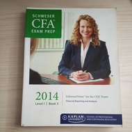 SCHWESER CFA EXAM PREP 2014 LEVEL I BOOK 2 FINANCIAL REPORTING AND ANALYSIS