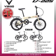 SEPEDA LIPAT VIRGO V 225 UKURAN 20 INCH 8 SPEED,SEPEDA READY SEMUA WARNA - TERMURAH - TERBAIK
