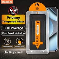 For Google Pixel 10 Privacy Tempered Glass For Google Pixel 10 9 Pro XL 10 9 7 6a Pro Anti Spy Scree