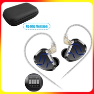 FAAEAL KZ ZAT Tuning Headset With PU Storage Case 1DD + 8BA Hybrid Driver 18 Units Monitor IEM Audio