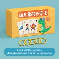 Flash Card Mandarin Hsk 1 Flash Card Kanji Chinese Flashcard Flascard Edukasi Anak Berbagai Pilihan