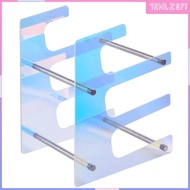 [Acituna] Acrylic Keyboard Stand ,Colorful Keyboard Stand ,Office Desk 3 Tier Keyboards Storage Hold