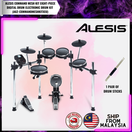 ALESIS Command Mesh Kit Eight-Piece Digital Drum Electronic Drum Kit (A62-COMMANDMESHKITXEU)