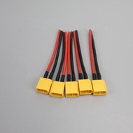 Male Female Connector Plug with Silicon 14 AWG Wire XT60 Connector Plug Cable Dual Extension Battery