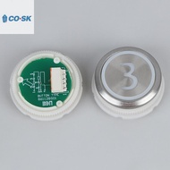 COUTTR 1 Elevator Button for Round Stainless Steel Elevator Button / Digital 1-6 Button / Up Button 
