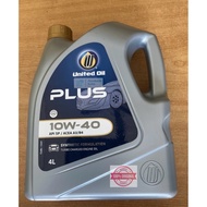 United Oil PLUS SAE 10W-40 API SP/ACEA A3/B4 Synthetic Engine Oil - 4L