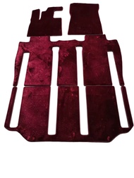 พรมรถยนต์ ZEEKR 9X 009 พรมชั้นกลาง พรมกระโปรง แผ่นดินหลังรถ พรมสไตล์สีฟ้าพื้นรถยนต์แบบทนทาน