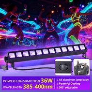 36W LED Ambient Light Purple Light KTV Bar DJ for Fluorescen Glow Dark Party Stage Blacklight Weddin