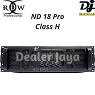 Power Amplifier RDW ND 18 PRO / ND18 PRO / ND 18PRO Class H - 4