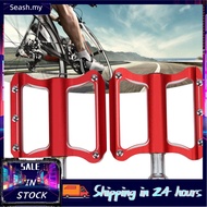 Seashorehouse GUB GC020‑DU Bearing Pedals Aluminum Alloy Cycling Road Bike Bicycle Adapter PartsRed
